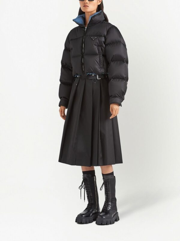 Prada  Re-Nylon cropped down jacket - Image 2