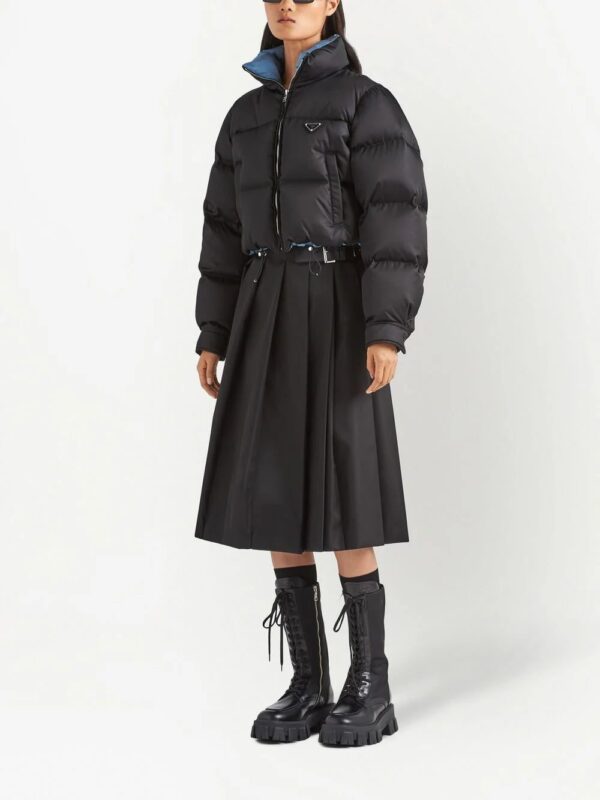 Prada  Re-Nylon cropped down jacket - Image 2