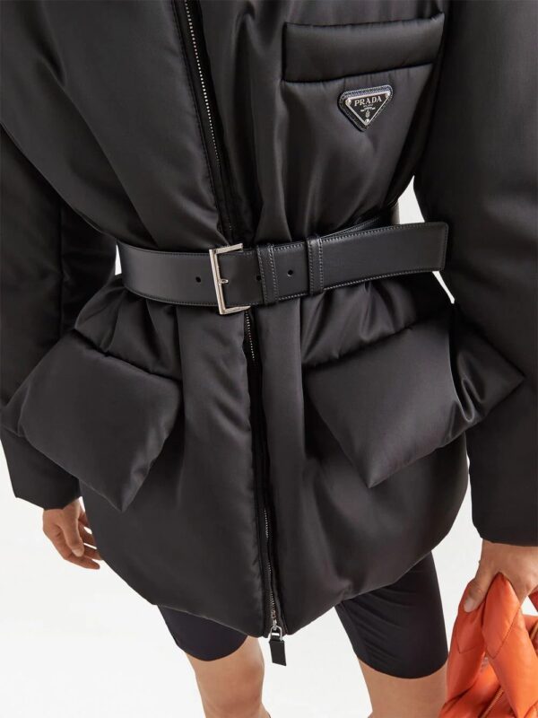Prada  Re-Nylon hooded down jacket - Image 4