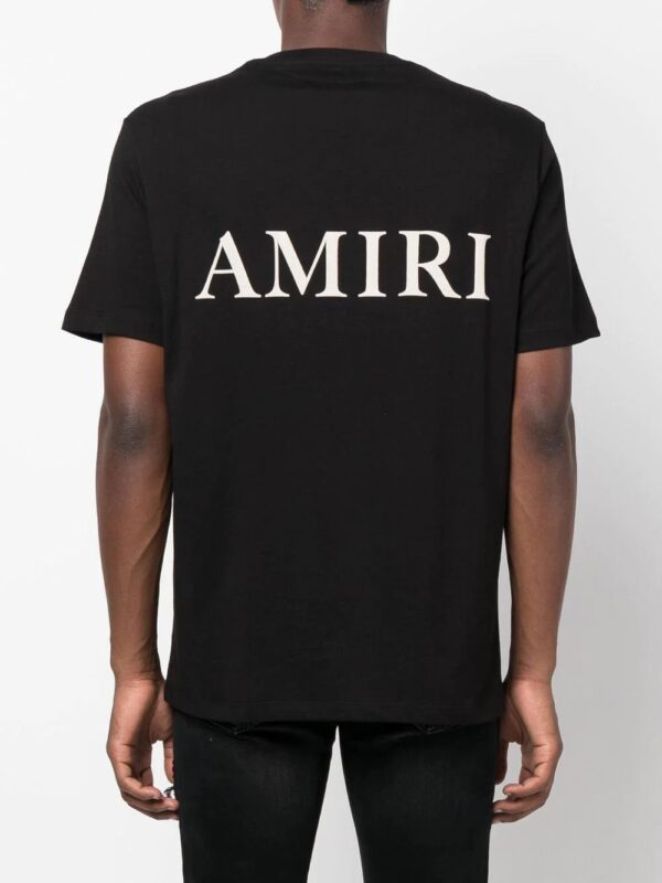Amiri logo-print cotton T-shirt - Image 4