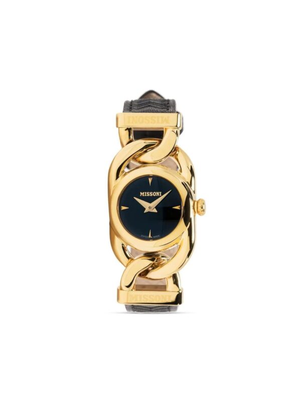 Missoni  Gioiello zigzag-embossed strap 22mm