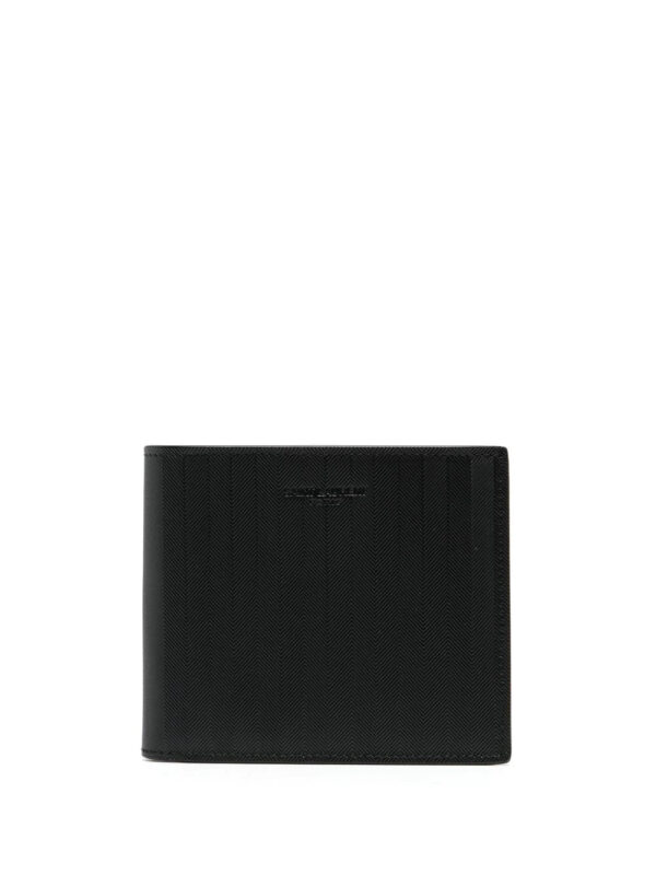 Saint Laurent  embossed-logo detail bi-fold wallet