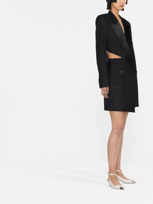 Alexander McQueen  cut-out asymmetric blazer dress - Image 3