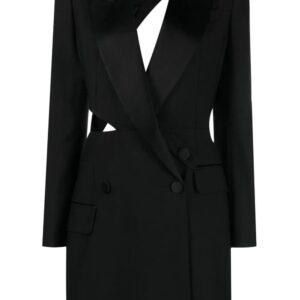 Alexander McQueen cut-out asymmetric blazer dress