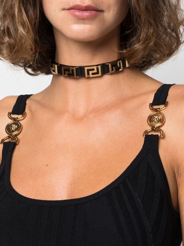 Versace  Greca-detail choker necklace - Image 2