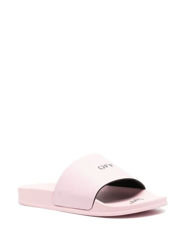 Off-White  logo-print open-toe slides - Image 2