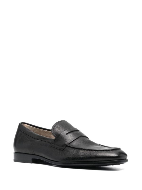 Tod's  penny-slot logo-embossed loafers - Image 2