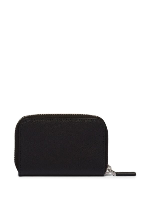 Prada  logo-plaque Saffiano coin purse - Image 2
