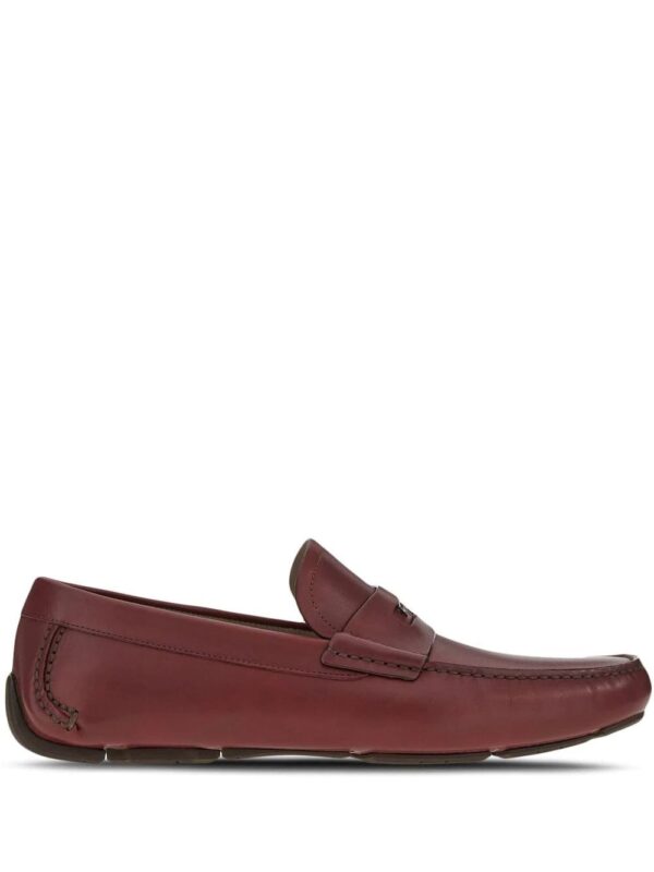 Ferragamo  Driver signature ornament loafers