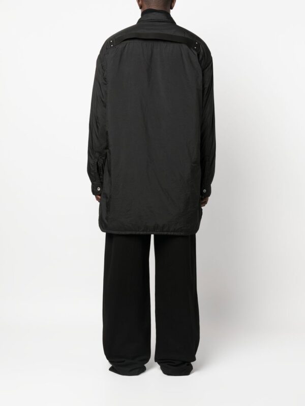 Rick Owens DRKSHDW  long shirt jacket. - Image 4