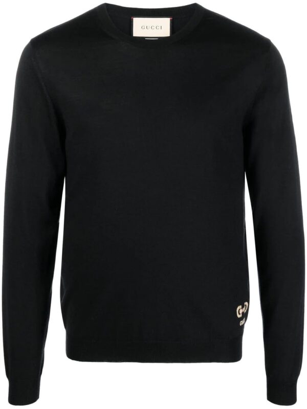 Gucci  Horsebit intarsia wool jumper