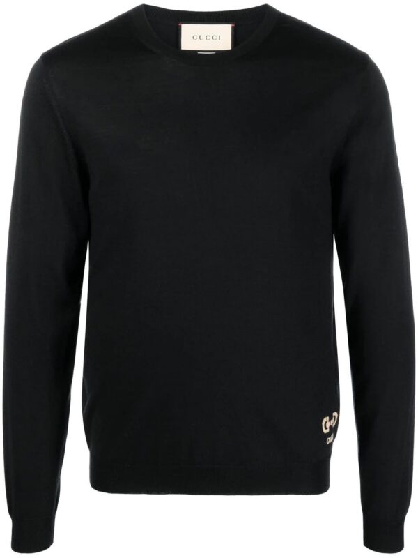 Gucci  Horsebit intarsia wool jumper