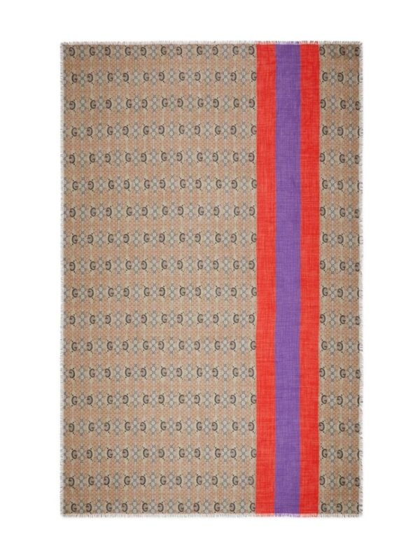 Gucci  GG patchwork scarf - Image 2