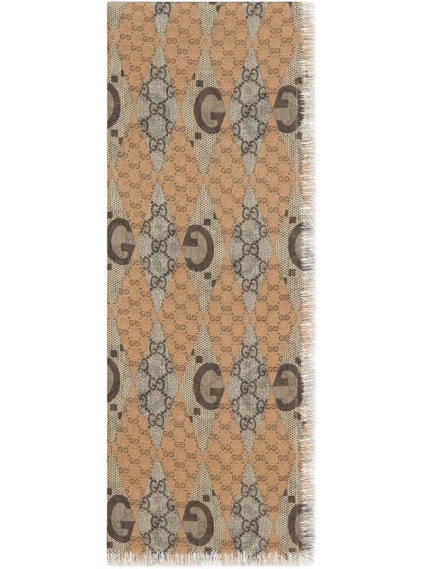 Gucci  GG patchwork scarf