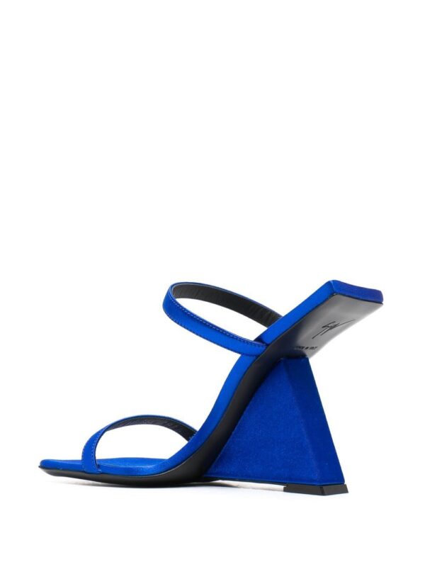 Giuseppe Zanotti  square-toe sculpted-heel sandal - Image 3
