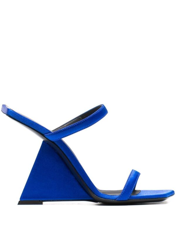 Giuseppe Zanotti  square-toe sculpted-heel sandal