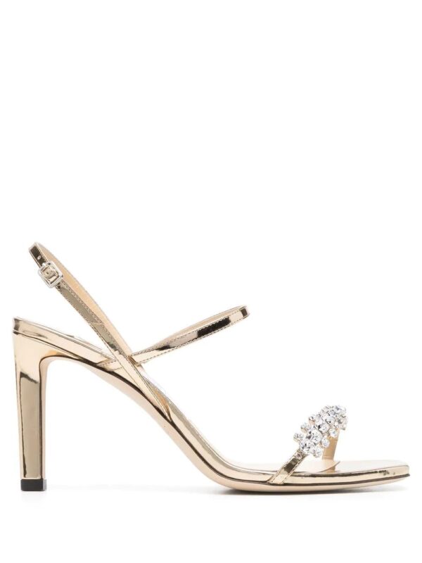 Jimmy Choo  Meira 100mm crystal-embellished sandals
