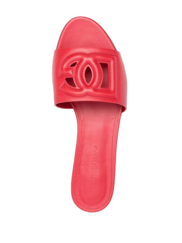 Dolce & Gabbana  DG-logo leather sandals - Image 4