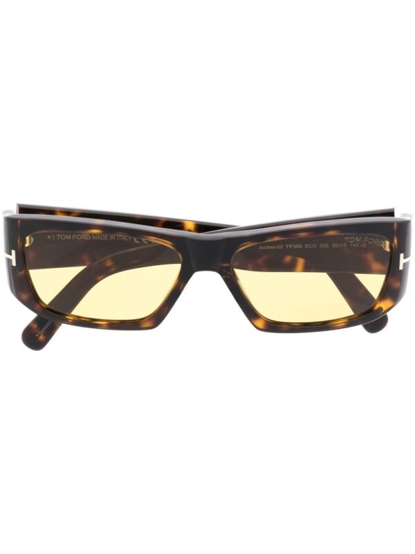 TOM FORD Eyewear tinted rectangle-frame sunglasses