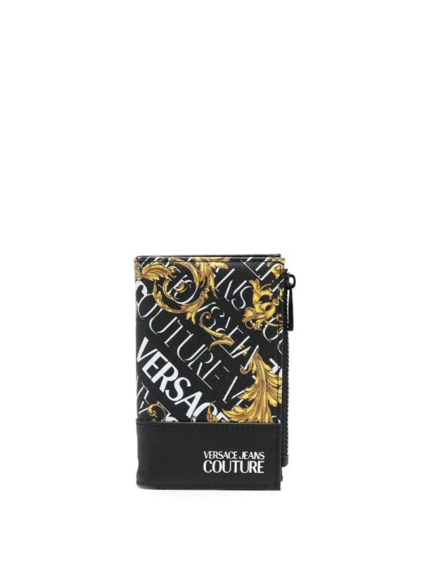 Versace Jeans Couture  Barocco-print bi-fold wallet