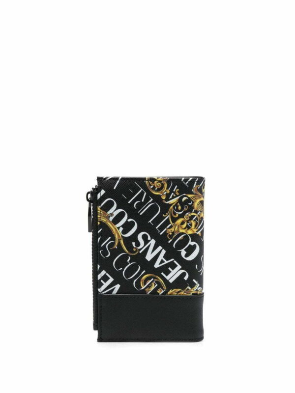 Versace Jeans Couture  Barocco-print bi-fold wallet - Image 2