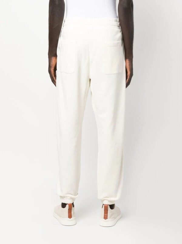 Emporio Armani  tapered drawstring track pants - Image 4
