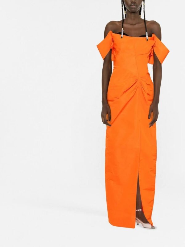 Alexander McQueen  strapless tailored dress - Image 2