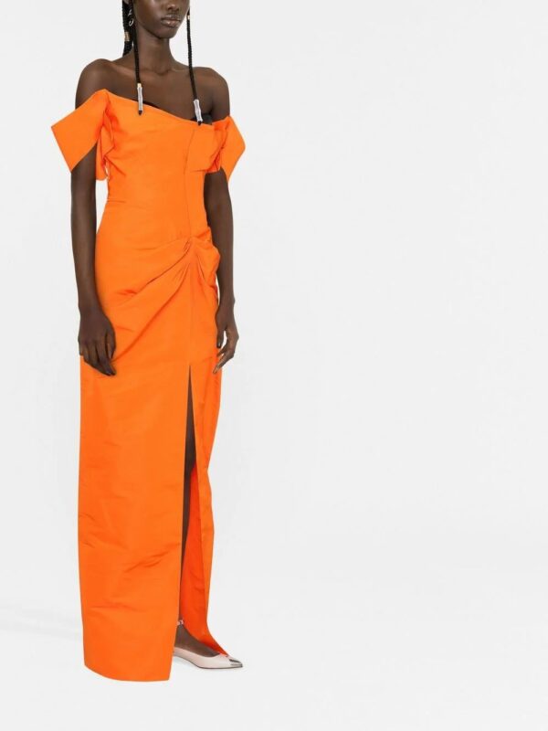 Alexander McQueen  strapless tailored dress - Image 4