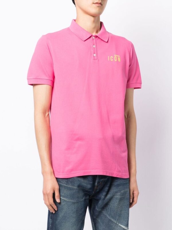 Dsquared2  Icon logo polo shirt - Image 3