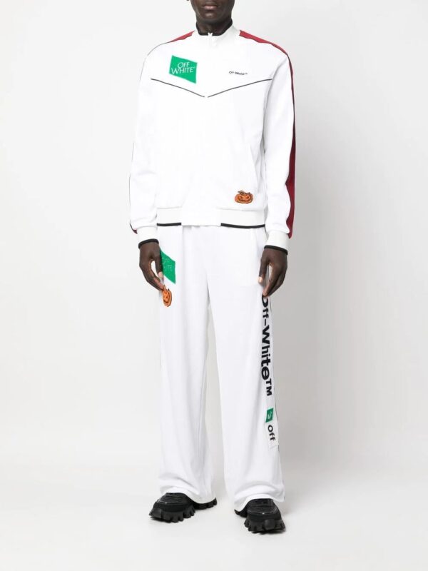 Off-White  logo-embroidered track pants - Image 2