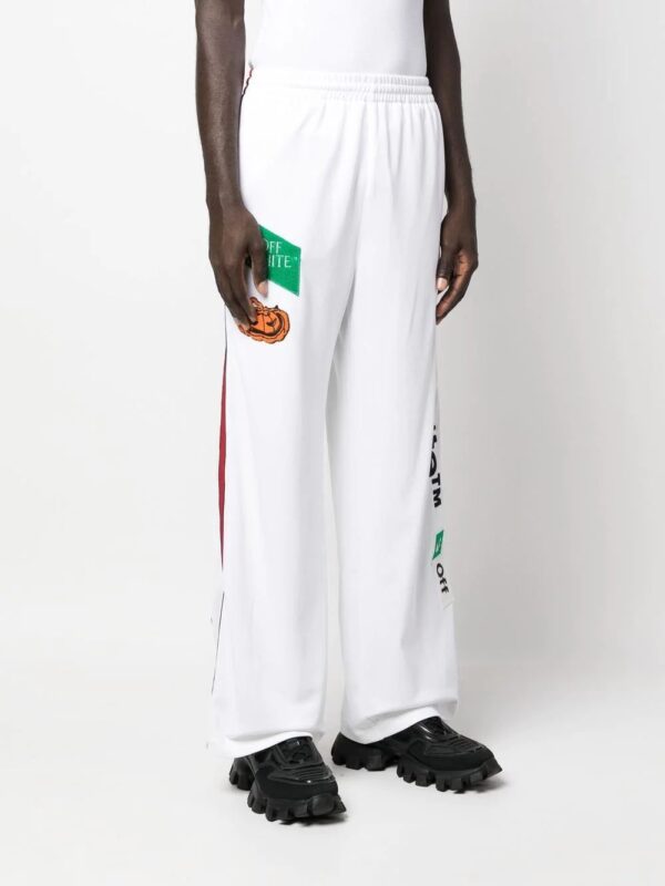 Off-White  logo-embroidered track pants - Image 3
