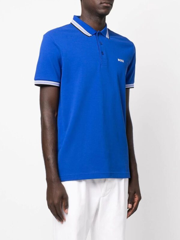 BOSS  embroidered-logo polo shirt - Image 2