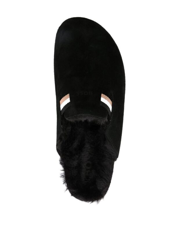 BOSS  Ben faux fur-lined mules - Image 4