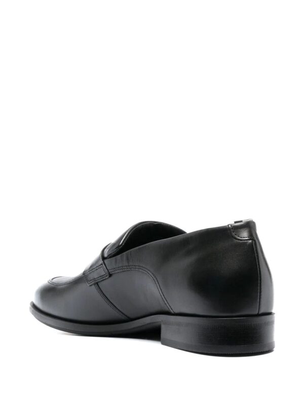 BOSS  Colby leather penny loafers - Image 3