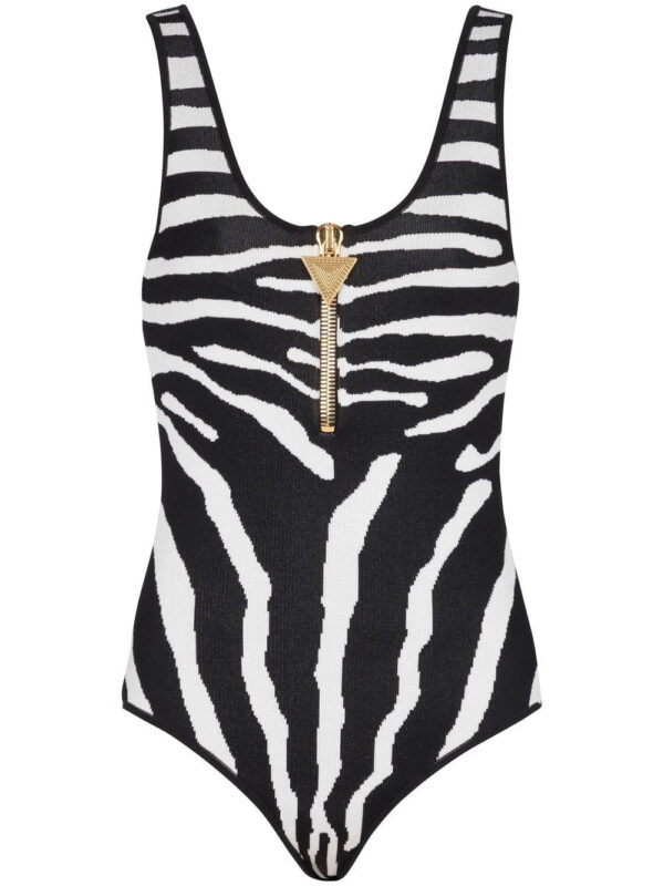 Balmain  zip-front bodysuit