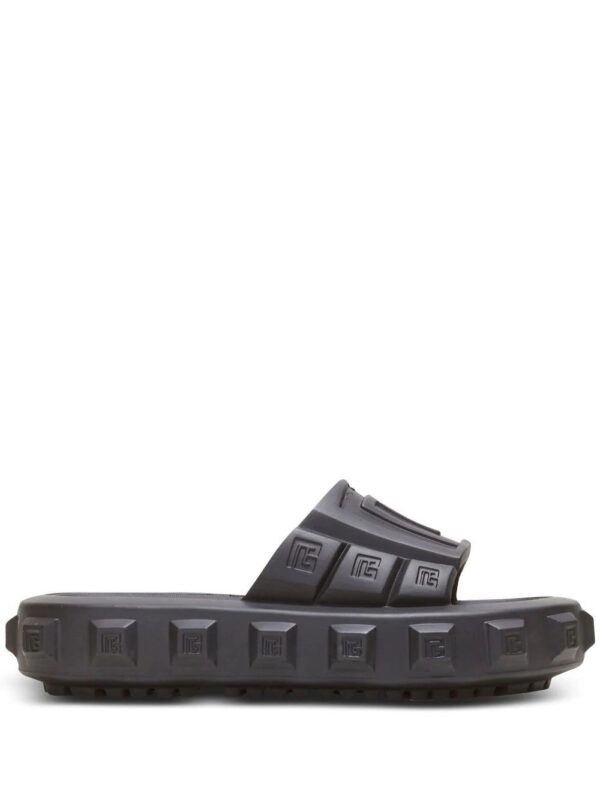 Balmain  embossed-logo detail slides