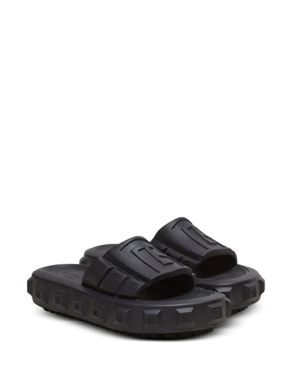 Balmain  embossed-logo detail slides - Image 2