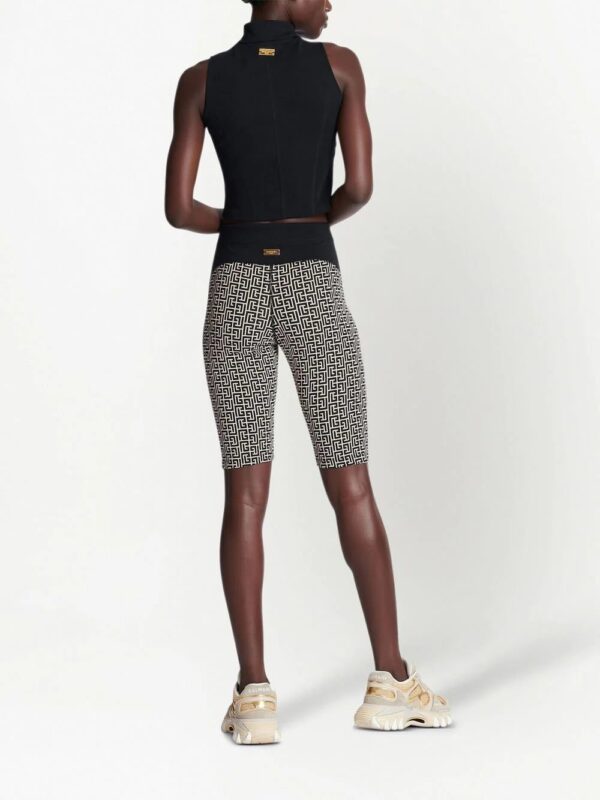 Balmain  monogram cut-out vest - Image 4