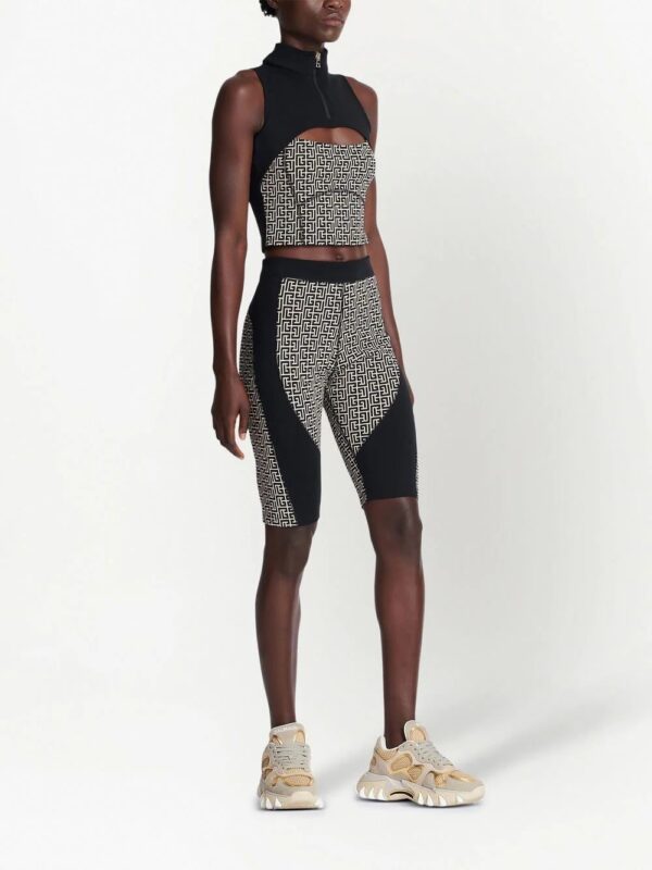 Balmain  monogram cut-out vest - Image 3