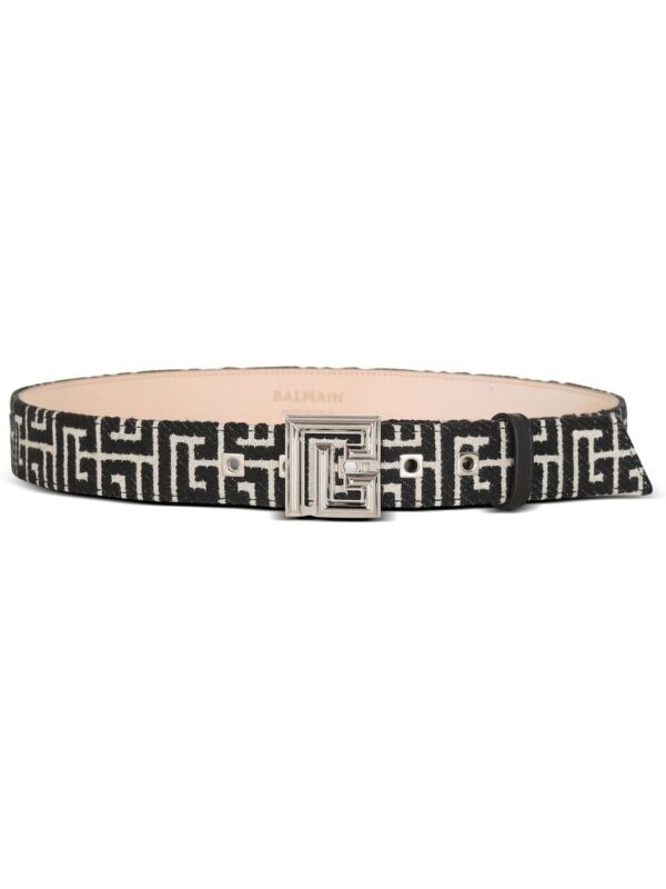 Louis Vuitton PB monogram jacquard belt