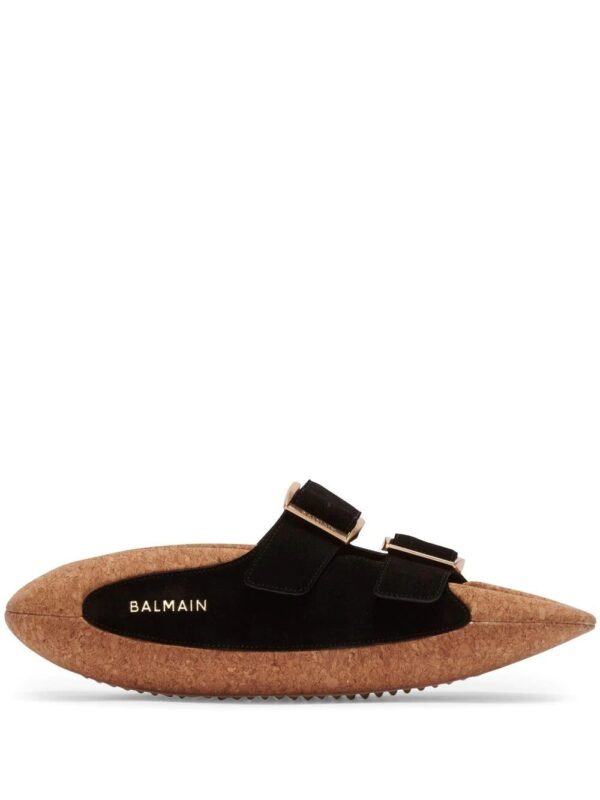 Balmain  chunky-sole flip flops