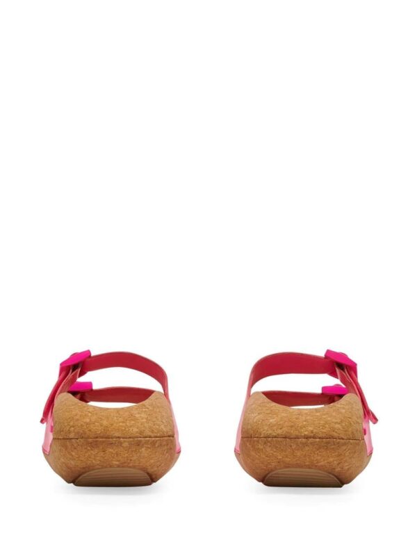 Balmain  chunky-sole buckled slides - Image 3