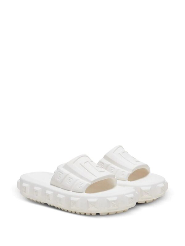 Balmain  embossed-logo detail slides - Image 2