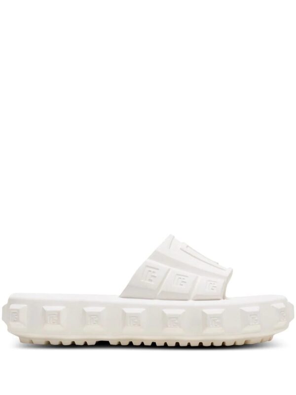 Balmain  embossed-logo detail slides
