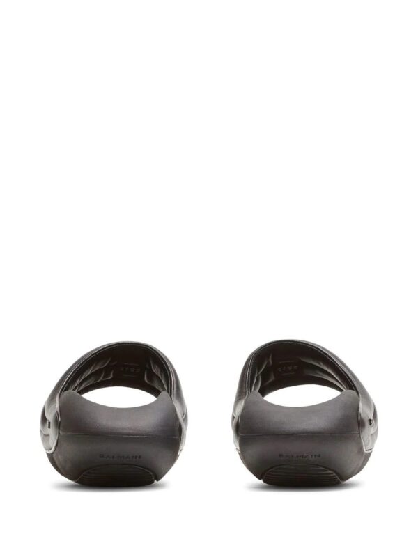 Balmain  B-IT quilted platform slides - Image 3