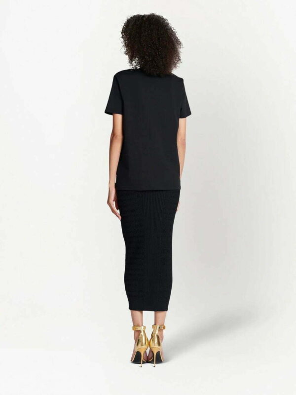 Balmain  logo-print short-sleeve T-shirt - Image 4