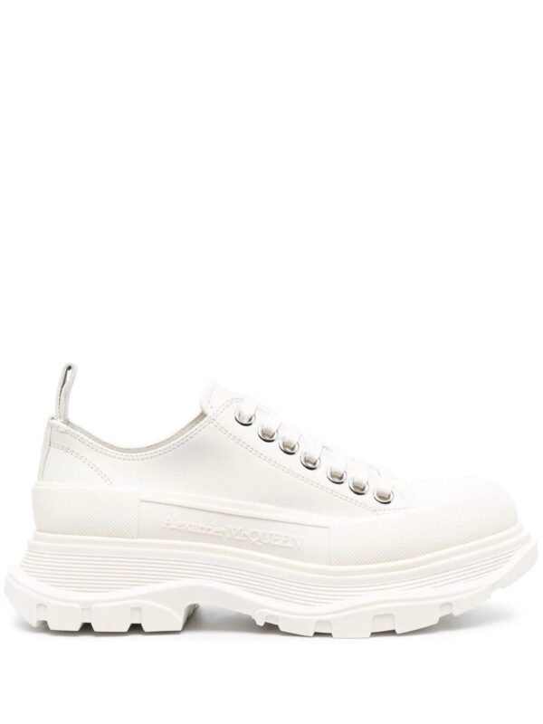 Alexander Mcqueen embossed-logo low-top sneakers