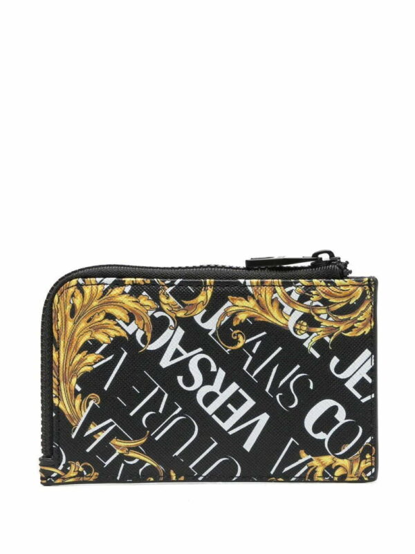 Versace Jeans Couture  logo-print detail wallet - Image 2