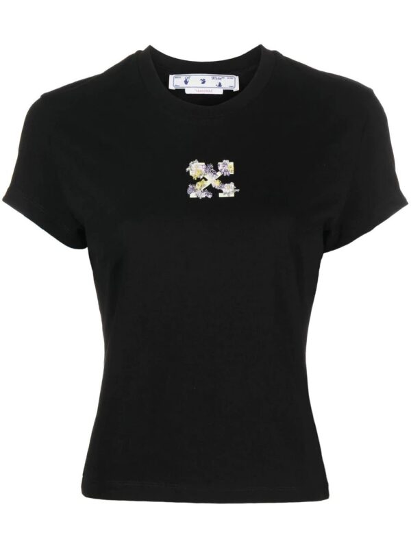 Off-White  Arrows-motif short-sleeve T-shirt