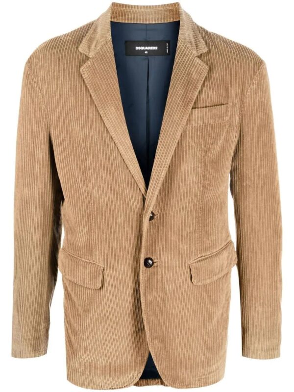 Dsquared2  corduroy single-breasted blazer